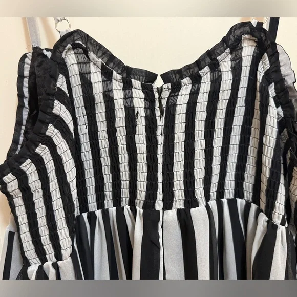 Sourpuss Striped Hi-Lo Dolly Dress (EUC - worn once!) - Picture 7 of 15